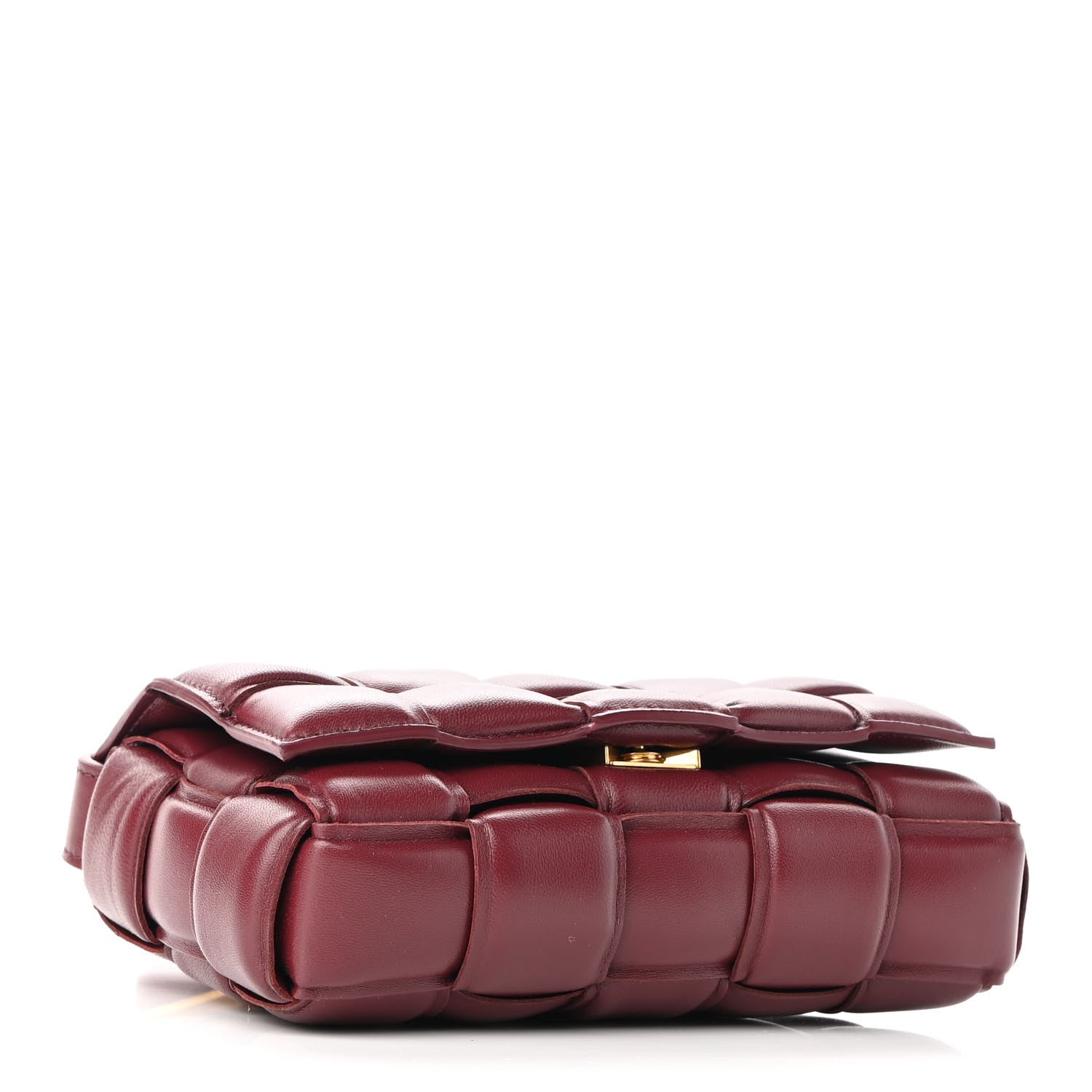 Bottega Veneta Nappa Maxi Intreccio Small Padded Cassette Crossbody Bag Barolo 4 of 9