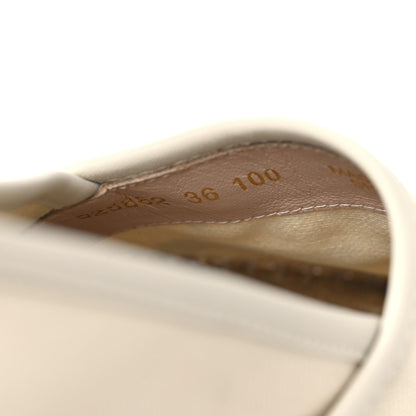 Gucci Canvas Logo Espadrilles 36 Greggio White 7 of 9