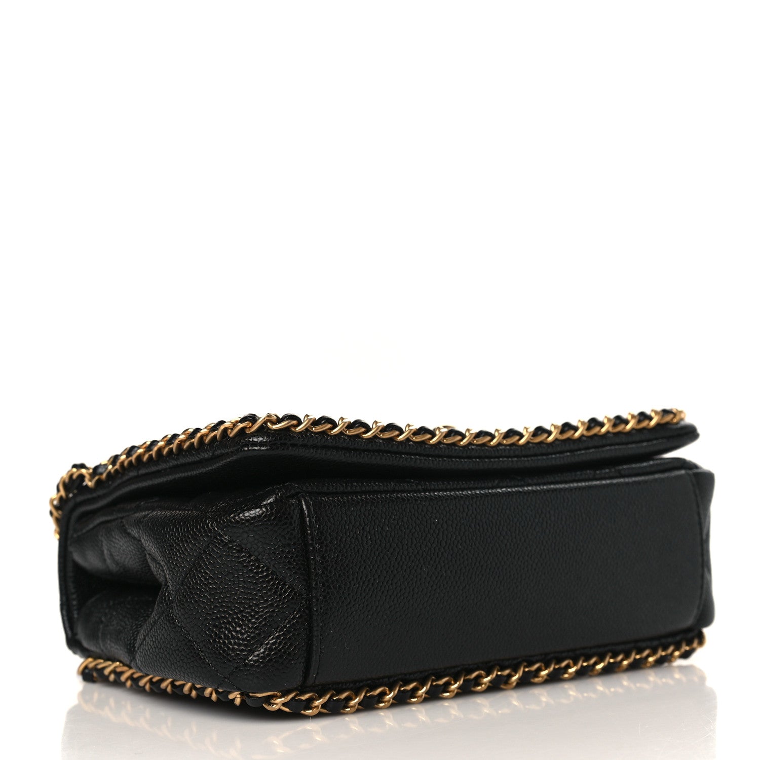 Chanel Caviar Quilted Mini Never Ending Chain Flap Black 4 of 9