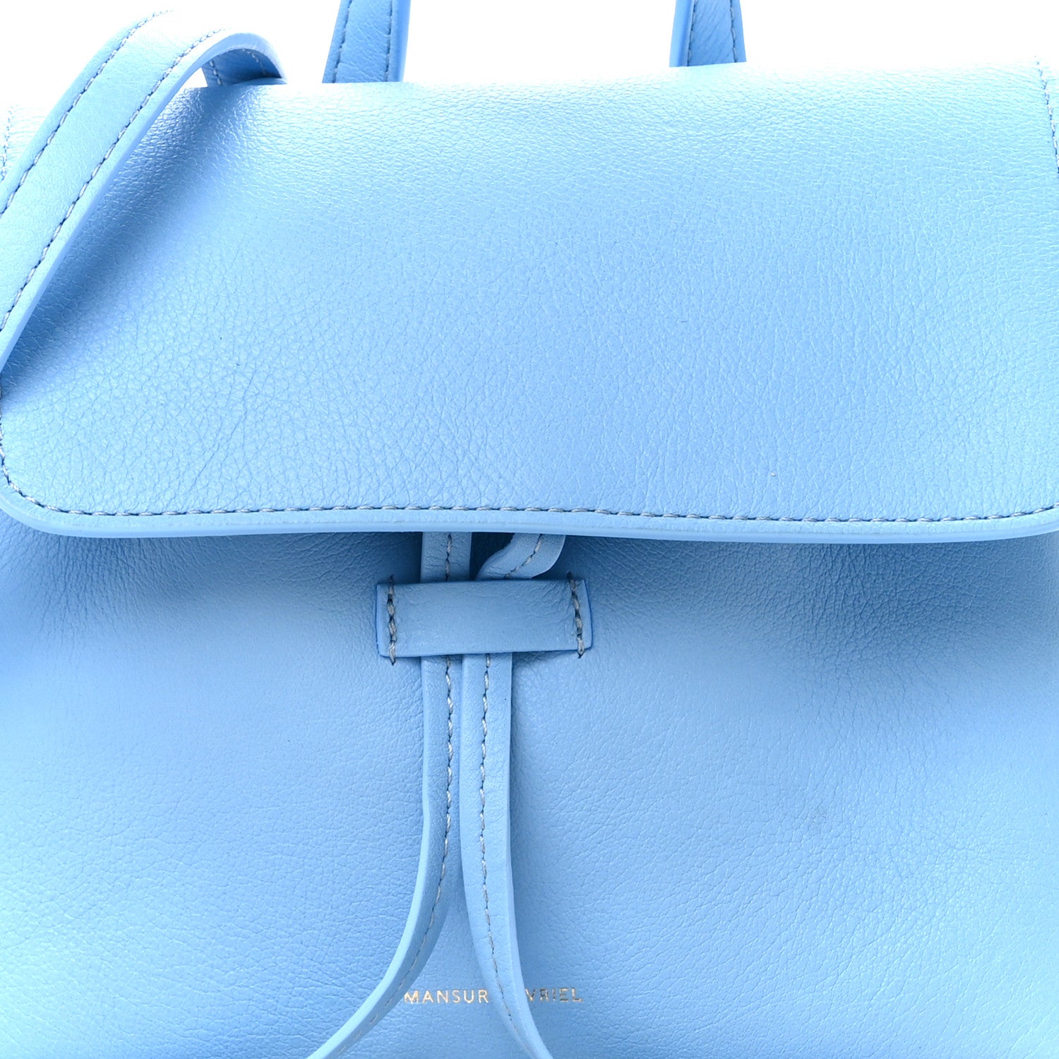 Mansur Gavriel Calfskin Mini Soft Lady Bag Lago 8 of 10