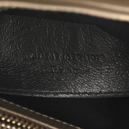 Saint Laurent Calfskin Y Quilted Monogram Small Loulou Chain Satchel Dark Beige 6 of 13