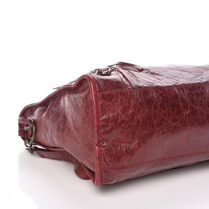 Balenciaga Agneau Classic Hardware City Rouge Grenat 9 of 13