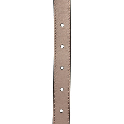 Gucci Calfskin Double G 20mm Belt 75 30 Porcelain Rose 5 of 6