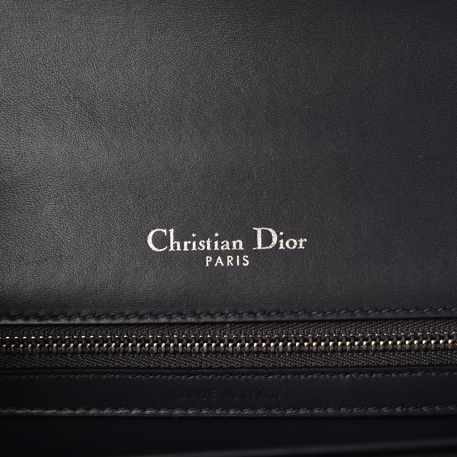 Christian Dior Patent Micro-Cannage Medium Diorama Flap Bag Black 6 of 7