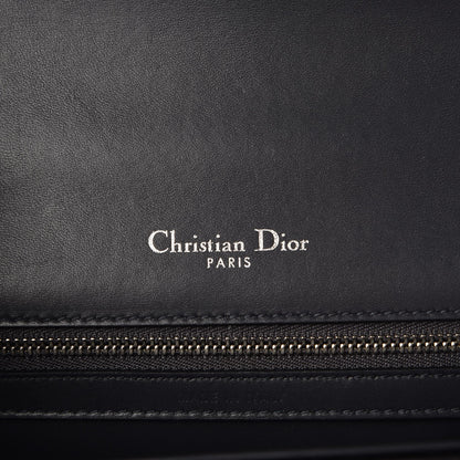 Christian Dior Patent Micro-Cannage Medium Diorama Flap Bag Black 6 of 7