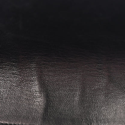 Chanel Lambskin Quilted Drawstring Backpack Black 12 of 12