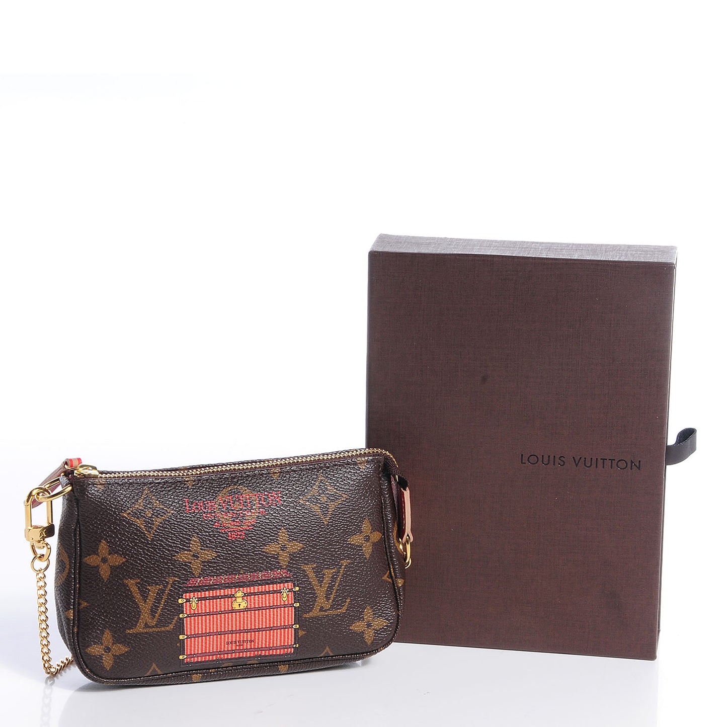 Monogram Trunks and Locks Mini Pochette Accessories