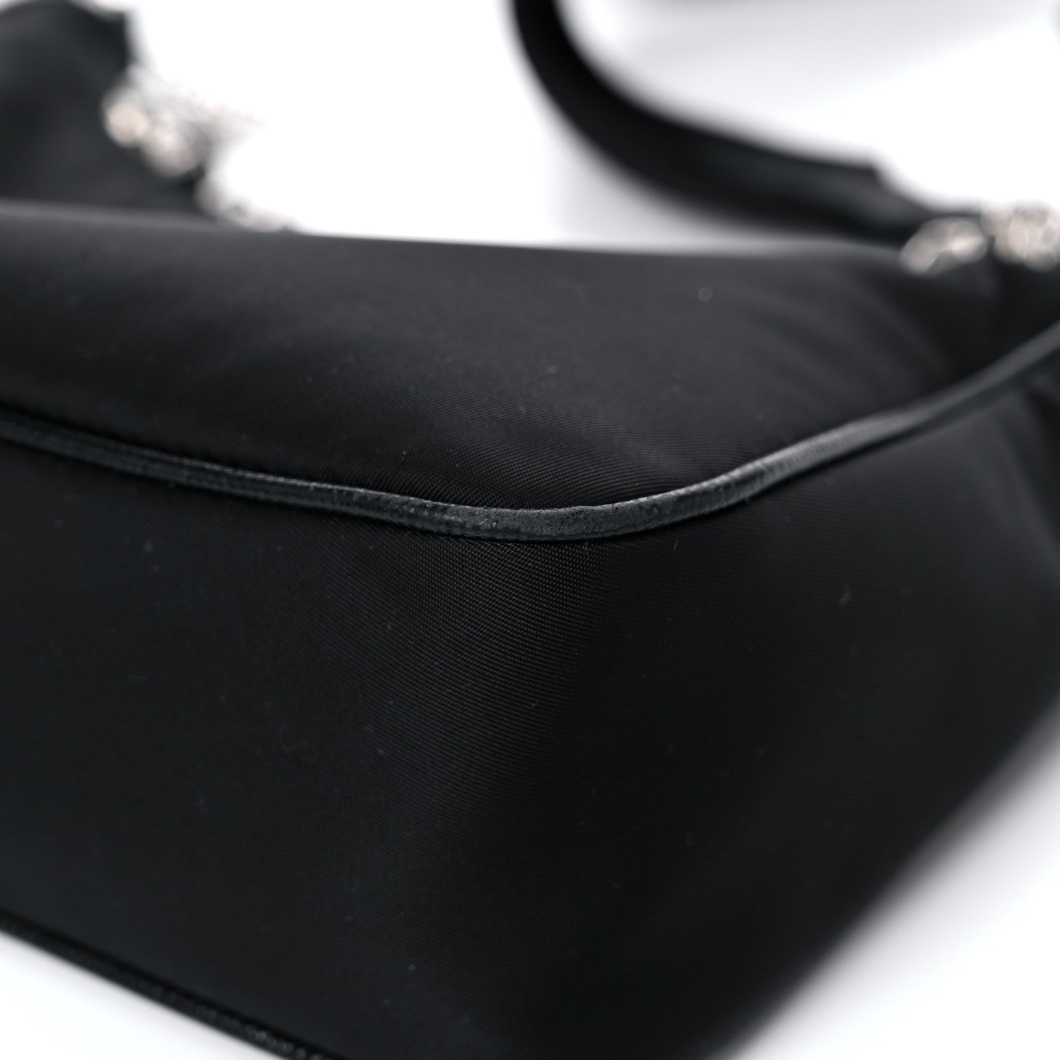 Prada Nylon Re-Edition 2005 Shoulder Bag Black 10 of 11