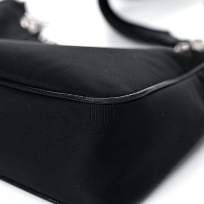 Prada Nylon Re-Edition 2005 Shoulder Bag Black 10 of 11