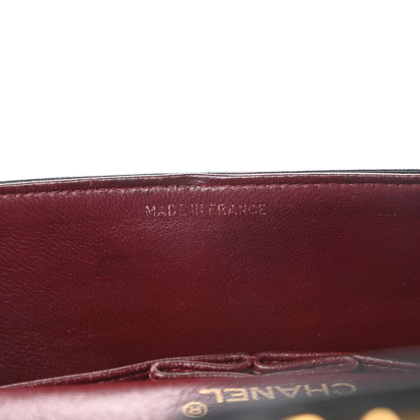 Lambskin Quilted Small Double Flap Black