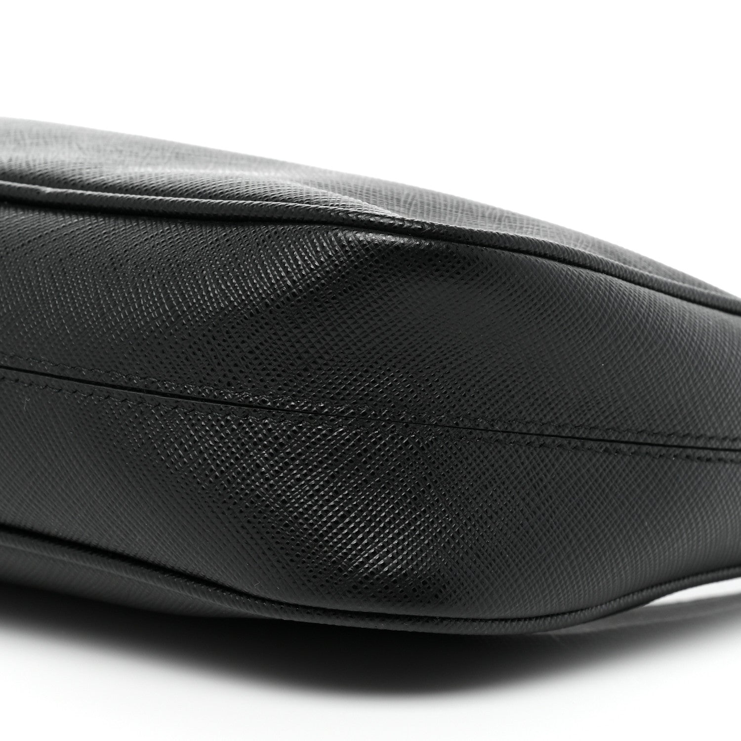 Prada Saffiano Lux Re-Edition 2005 Shoulder Bag Black 7 of 7