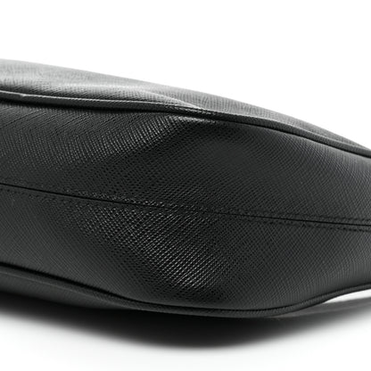 Prada Saffiano Lux Re-Edition 2005 Shoulder Bag Black 7 of 7