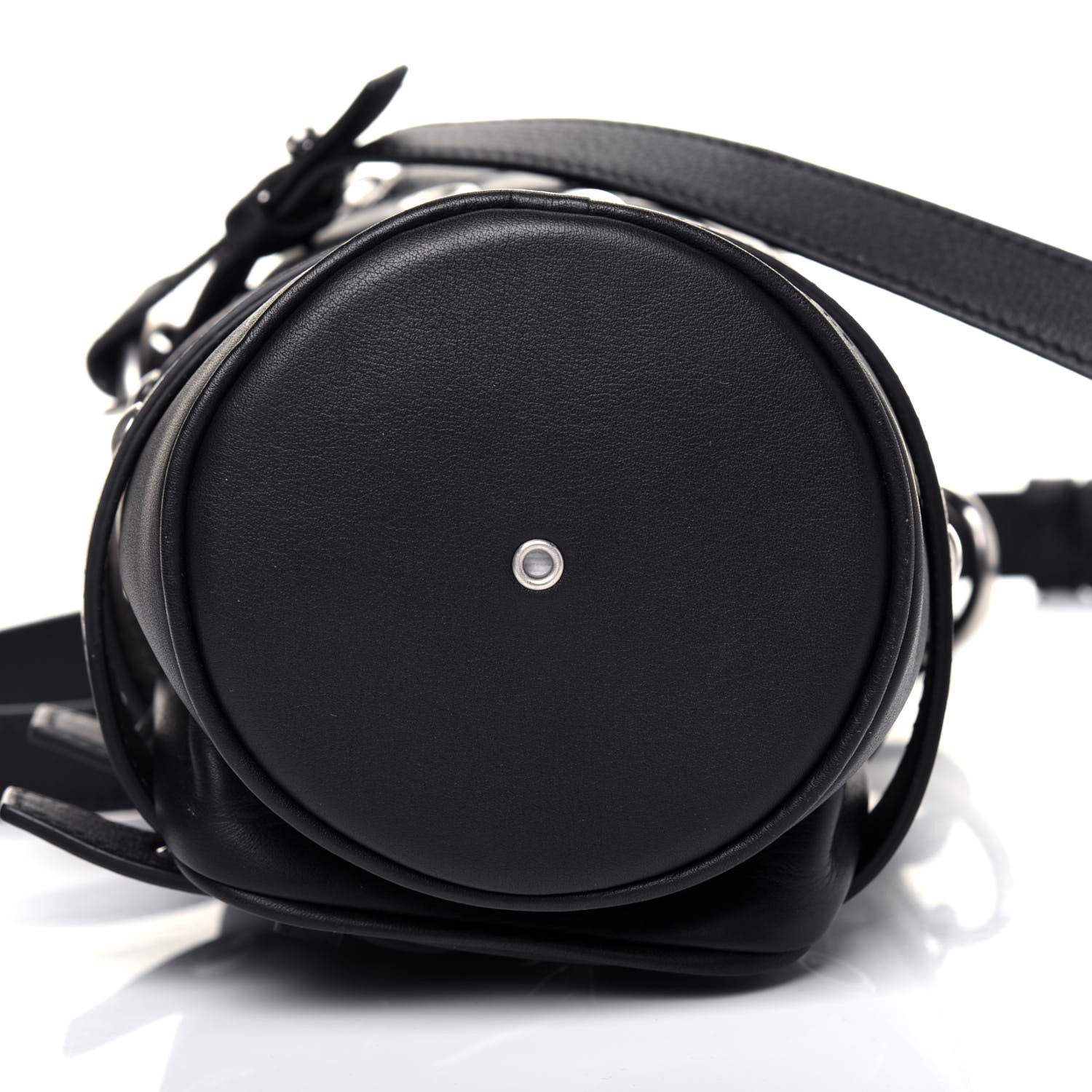 Versace Calfskin Bottle Crossbody Black 13 of 18