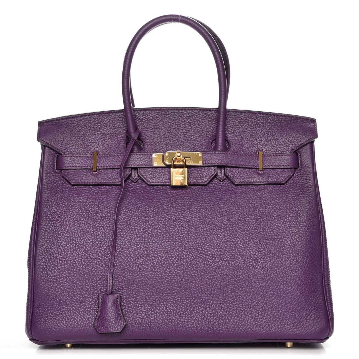 Taurillon Clemence Birkin 35 Ultraviolet