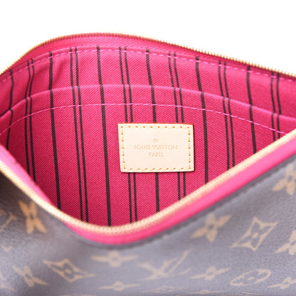 Louis Vuitton Monogram Neverfull MM GM Pochette Pivoine 7 of 9