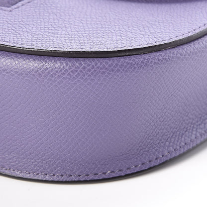 Celine Grained Calfskin Small Trotteur Amethyst 6 of 8
