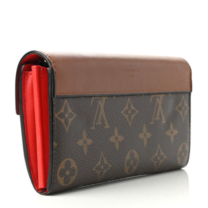 Louis Vuitton Monogram Sarah Tuileries Wallet Marron 3 of 10