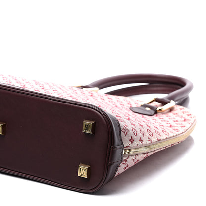 Louis Vuitton Mini Monogram Alma Haut Cherry 9 of 12