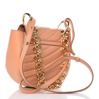 Chloe Calfskin Quilted Mini Drew Bijou Shoulder Bag Blushy Pink 3 of 7