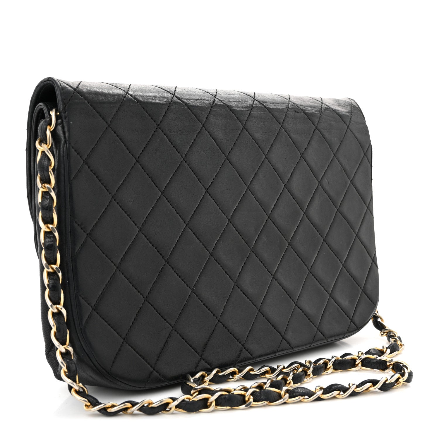 Chanel Lambskin Quilted Flap Bag Black 3 of 15