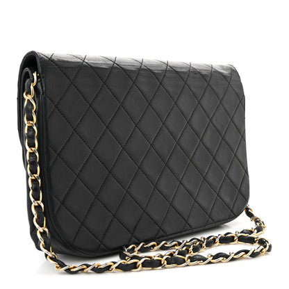 Chanel Lambskin Quilted Flap Bag Black 3 of 15