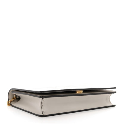 Fendi Vitello King Tamponato Logo Embossed Medium Wallet On Chain Ghianda 4 of 10