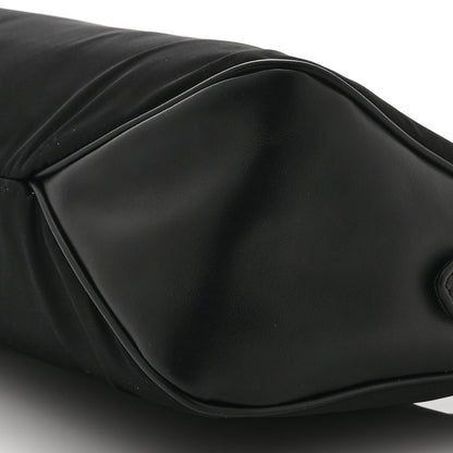 Prada Re-Nylon Vitello Large Aimee Shoulder Bag Black 10 of 10