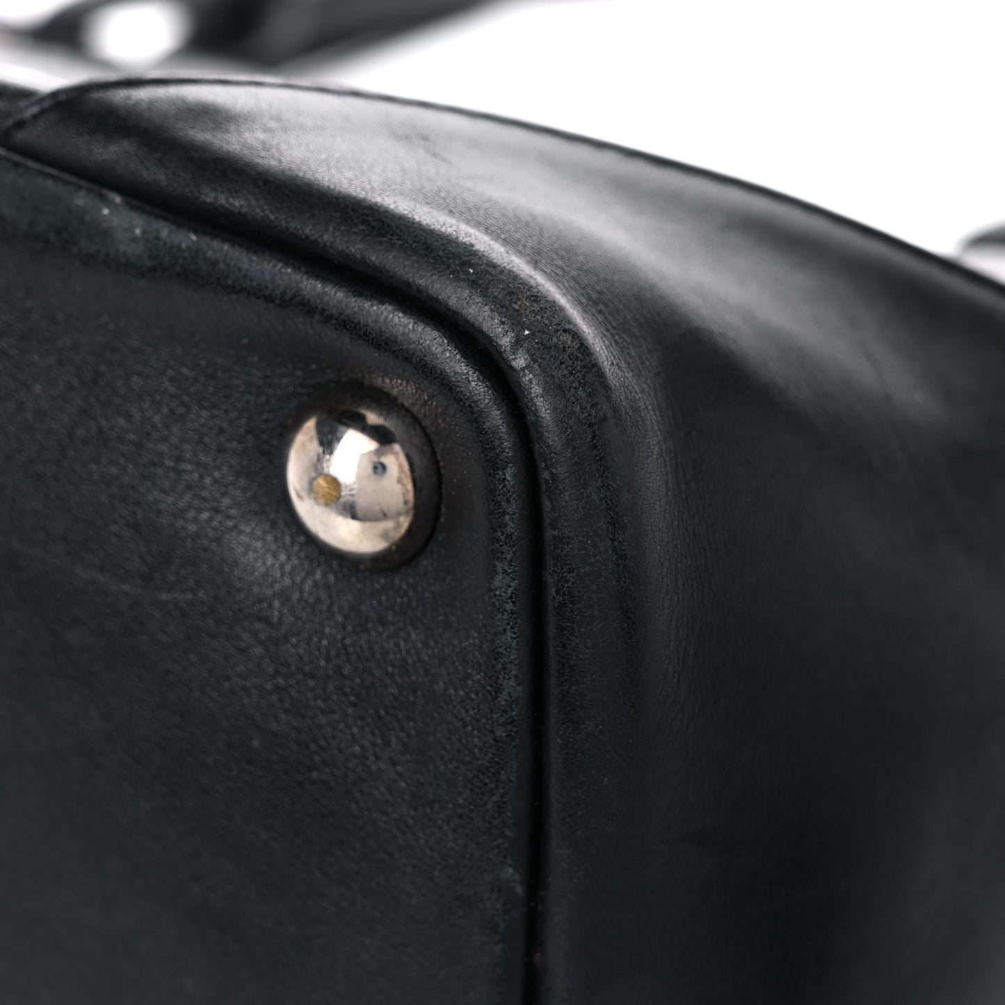 Calfskin Quilted Large Cambon Tote Black