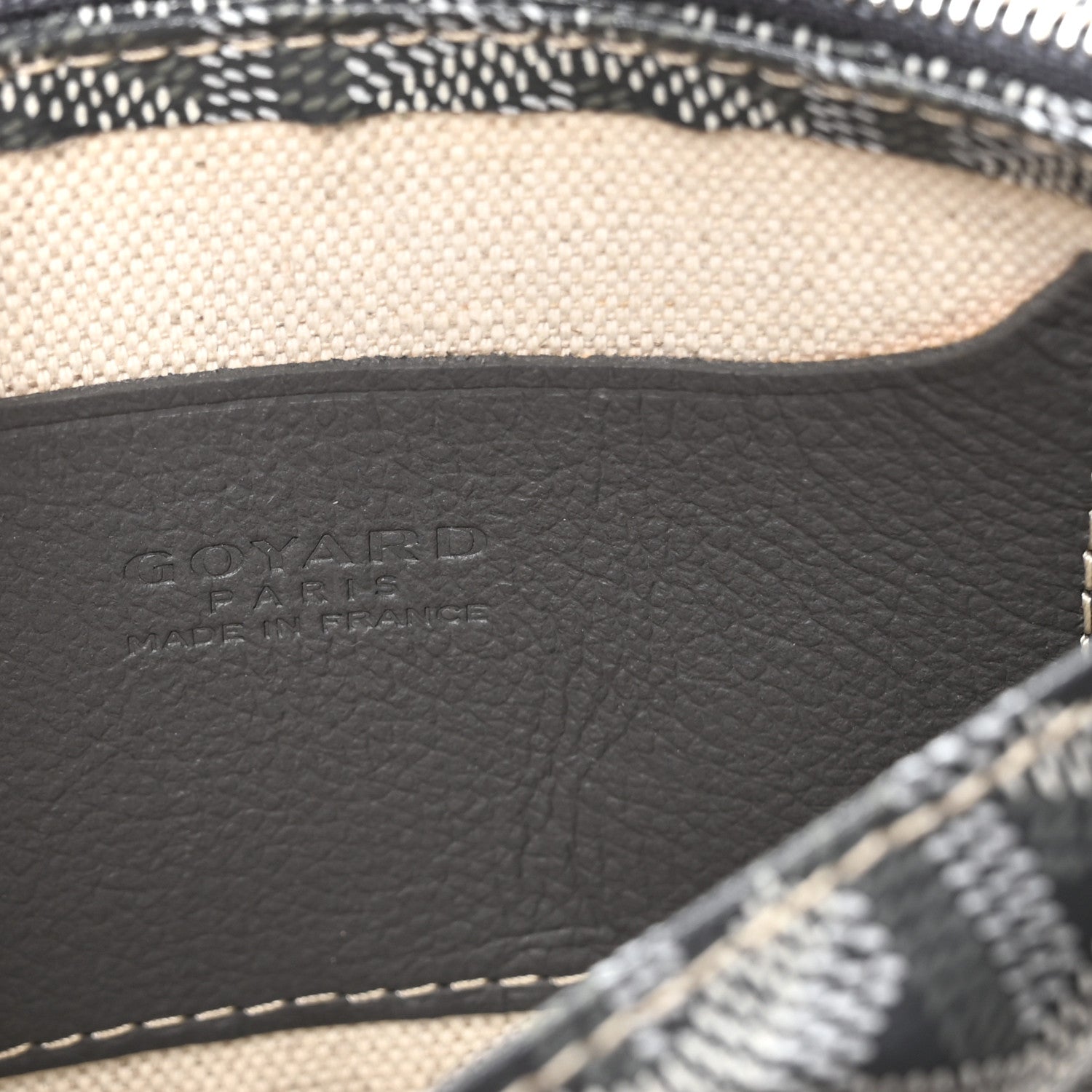 Goyard Goyardine Plumet Wallet Clutch Grey 6 of 10