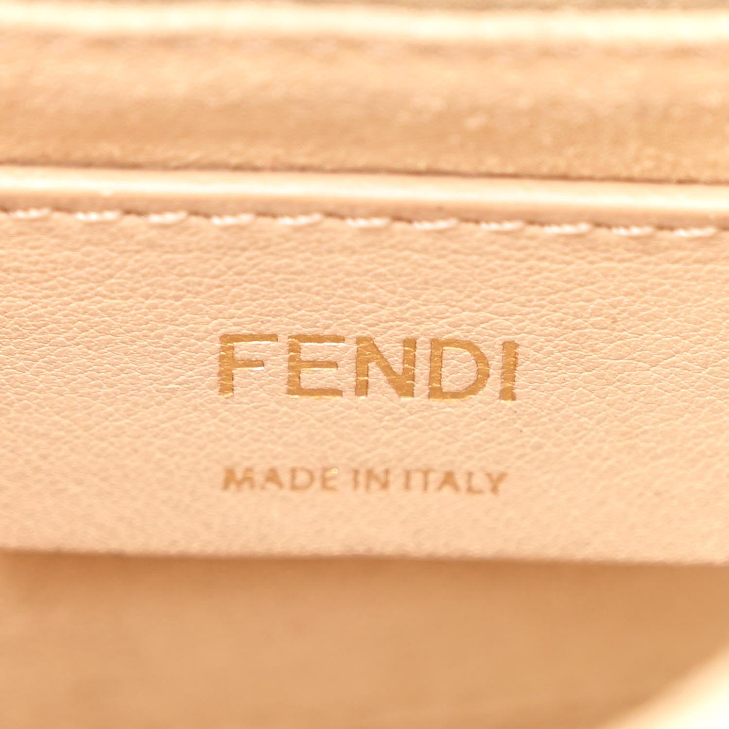 Fendi Vitello Liberty Monster Eyes Small Kan I Shoulder Bag Fragola 7 of 14
