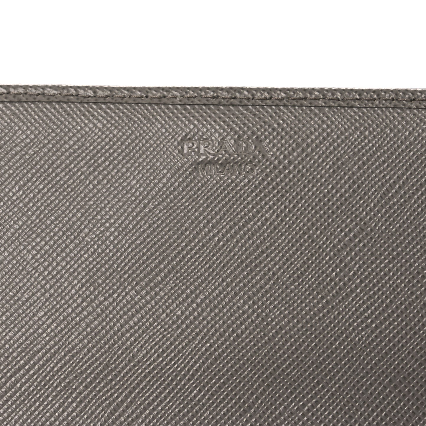 Saffiano Metal Oro Chain Wallet Argilla