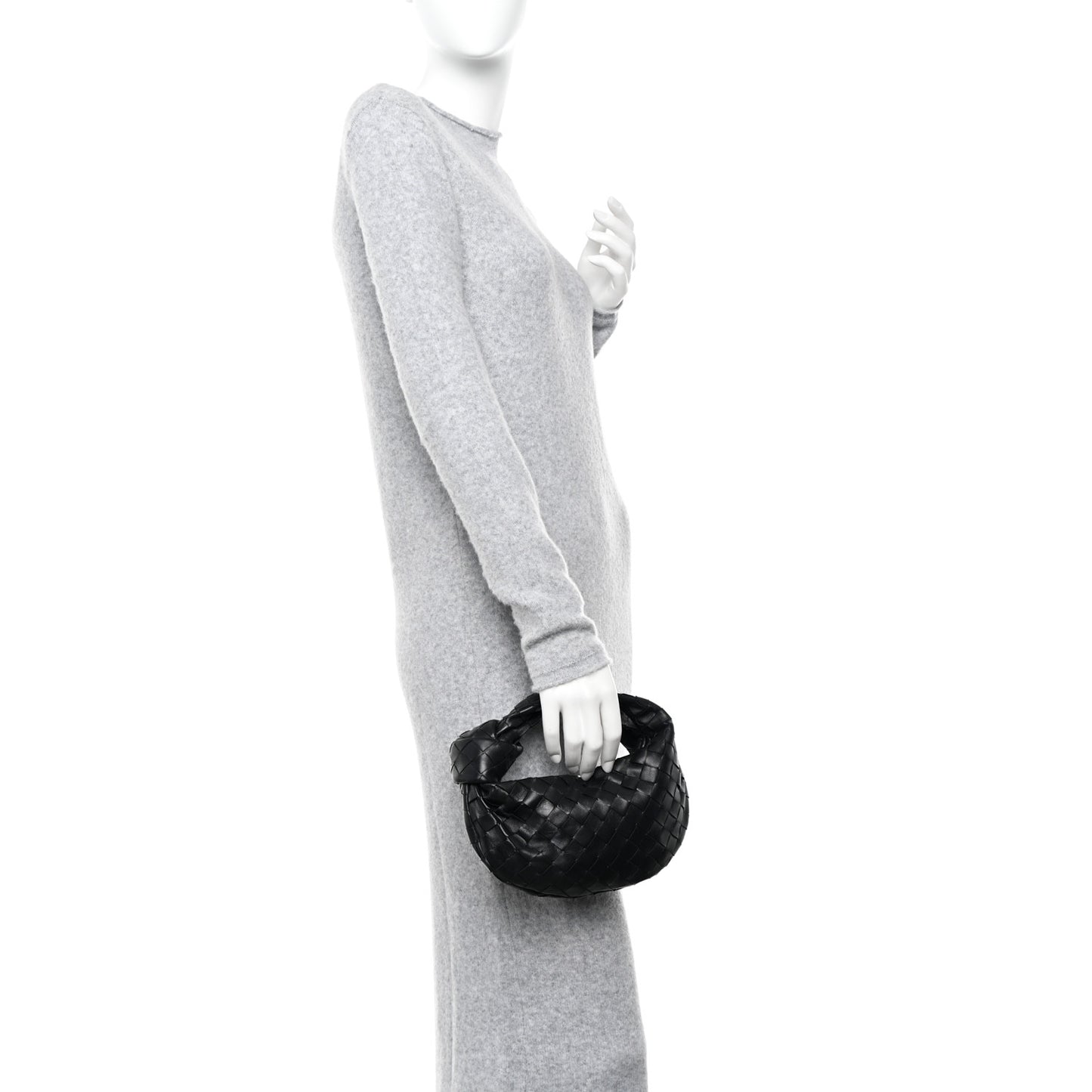 Nappa Intrecciato Mini Jodie Black