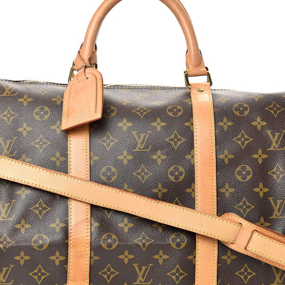 Louis Vuitton Monogram Keepall Bandouliere 60 7 of 21