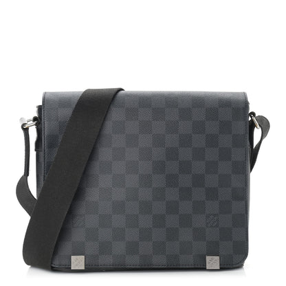 Louis Vuitton Damier Graphite District PM 1 of 14