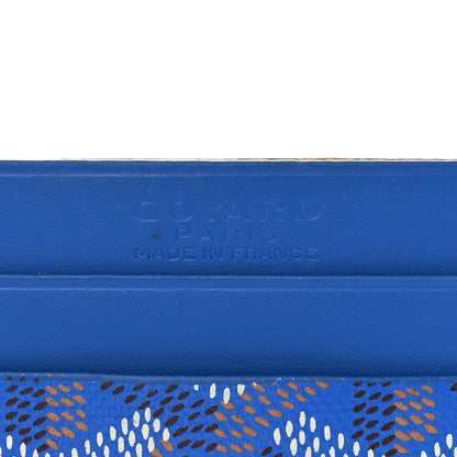 Goyard Goyardine Saint Sulpice Card Holder Sky Blue 6 of 12