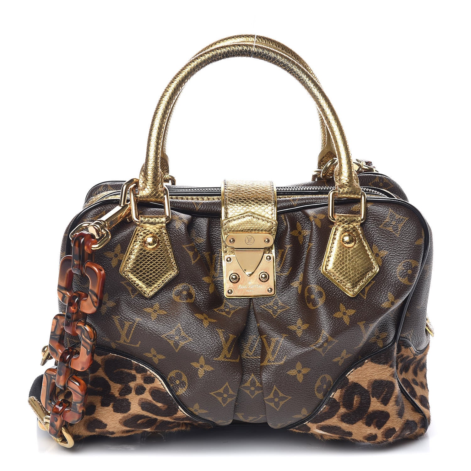 Louis Vuitton Monogram Leopard Adele 1 of 15