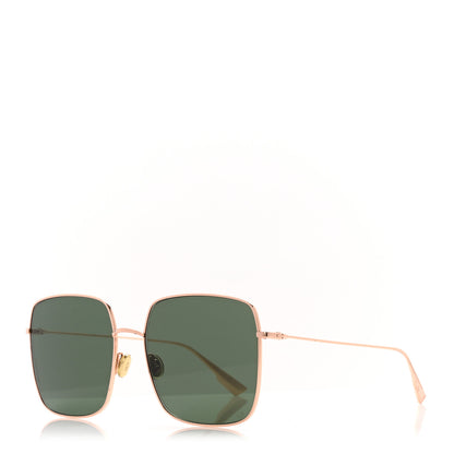 Christian Dior Metal Diorstellaire 1 Sunglasses Rose Gold Green 1 of 12