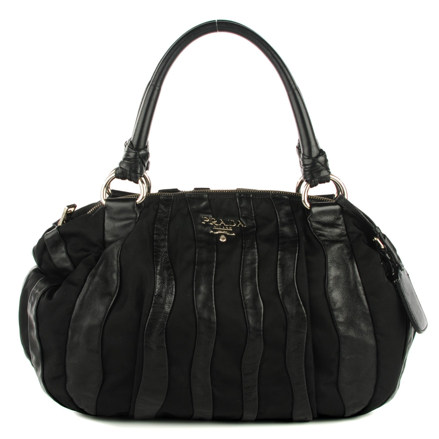 Prada Tessuto Nappa Mordore Tote Nero Black 1 of 8
