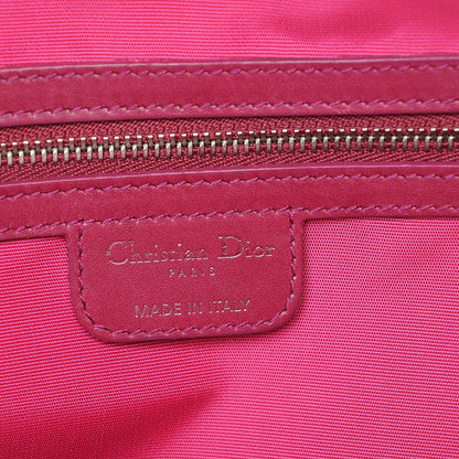 Christian Dior Coated Canvas Cannage Small Panarea Tote Fuchsia 6 of 7