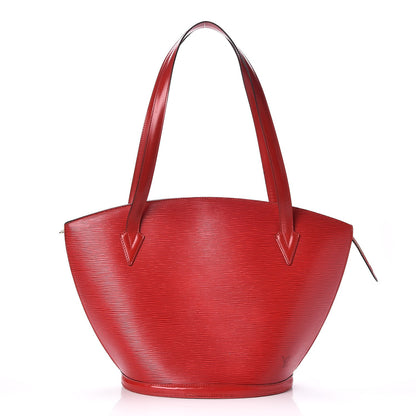 Louis Vuitton Epi Saint Jacques GM Castillan Red 1 of 11