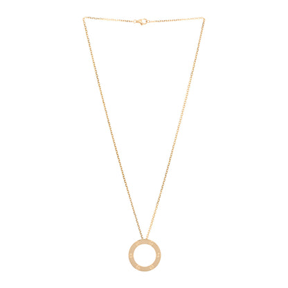 Cartier 18K Yellow Gold LOVE Pendant Necklace 3 of 6