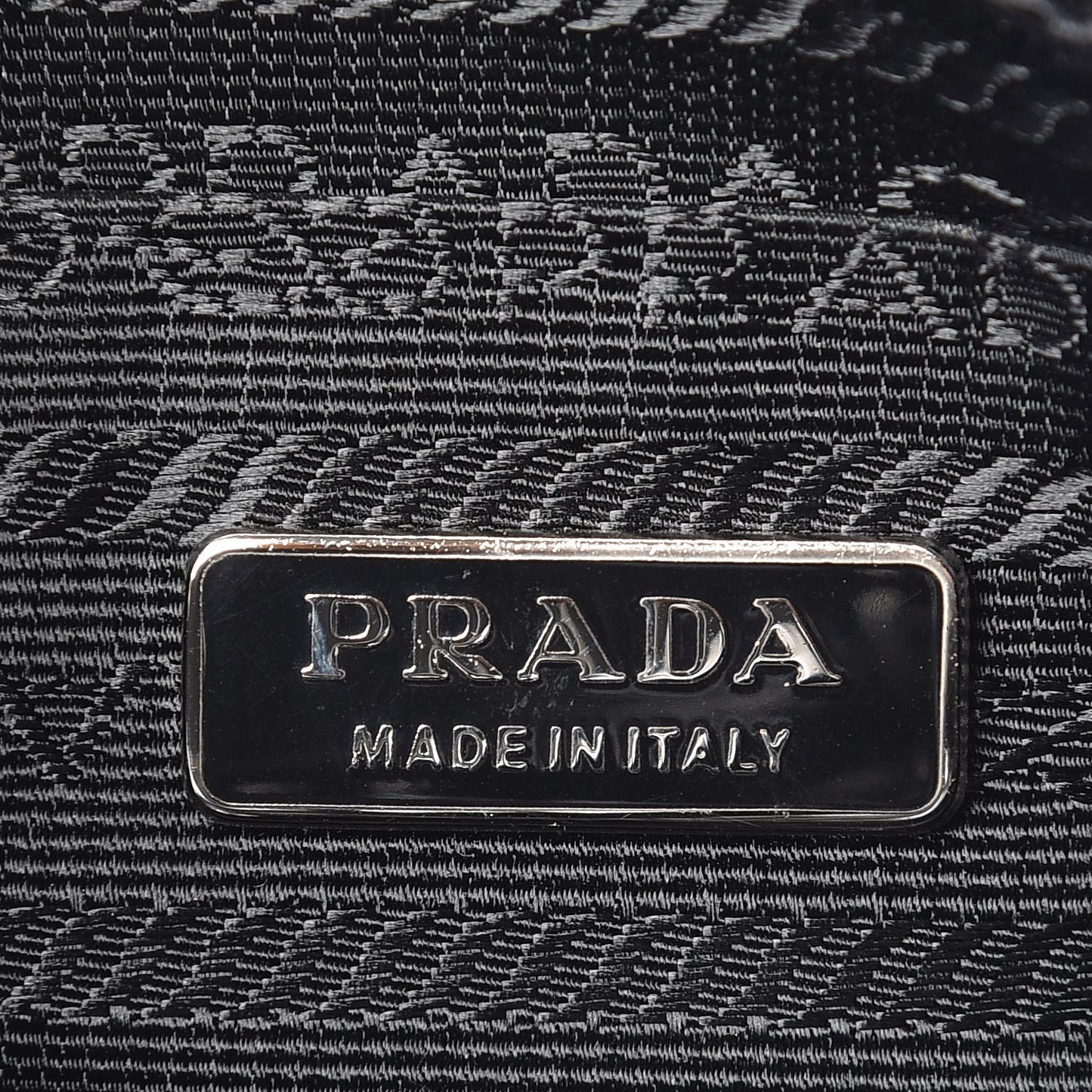 Calfskin Crocodile Embossed Small Tote Nero Black