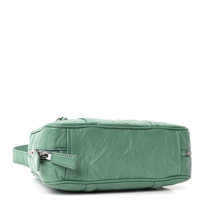 Prada Nappa Antique Medium Re-Edition 2001 Two Handle Bag Green 4 of 10