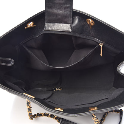 Chanel Caviar Quilted Large Shopping Tote Black 5 of 16