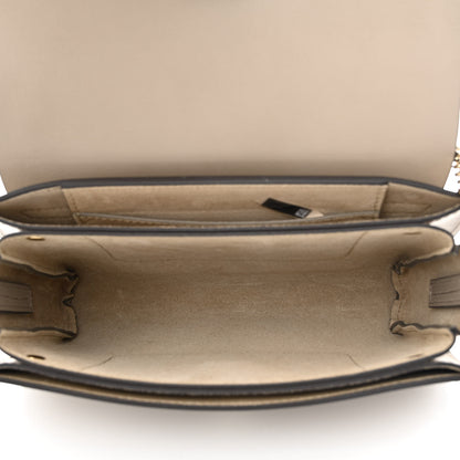 Chloe Suede Calfskin Small Faye Shoulder Bag Motty Grey 5 of 10