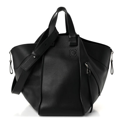 Loewe Calfskin Medium Hammock Shoulder Bag Black 1 of 11