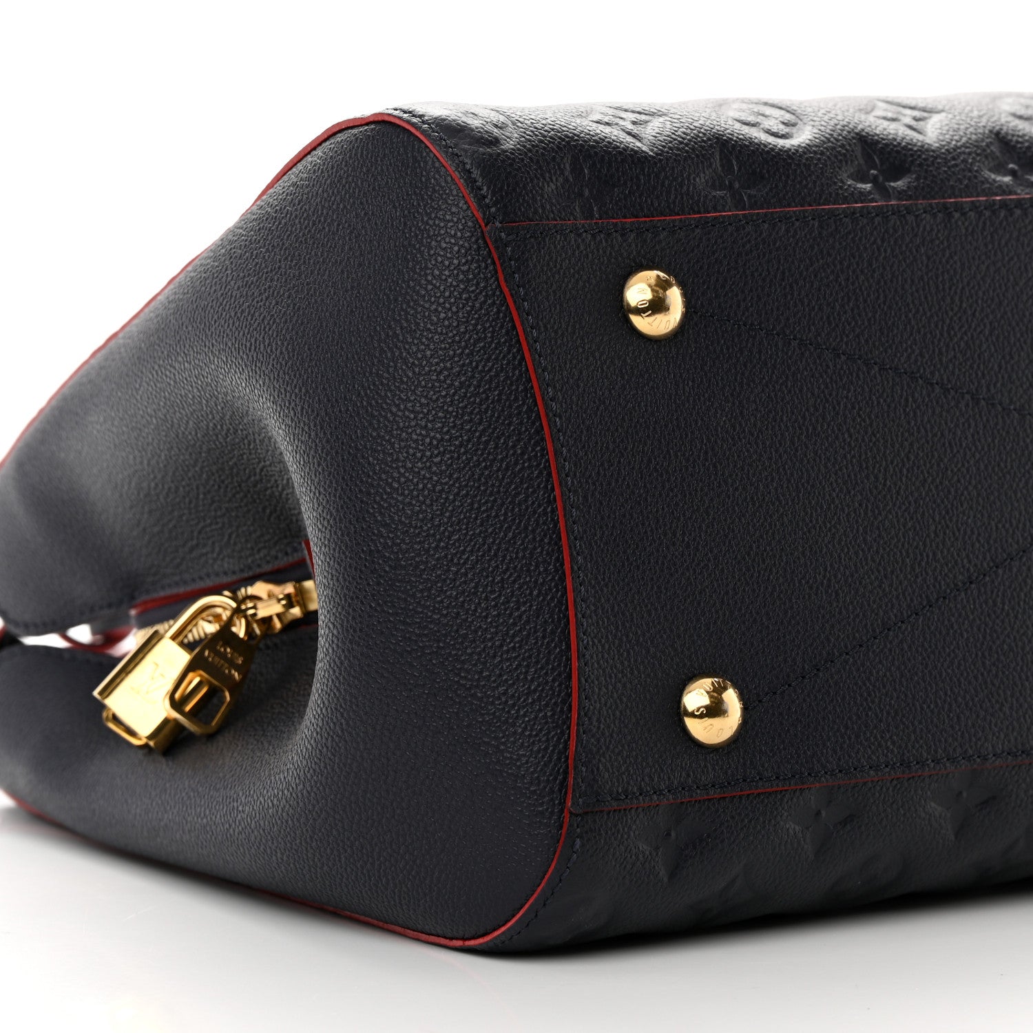 Louis Vuitton Empreinte Montaigne GM Marine Rouge 10 of 15