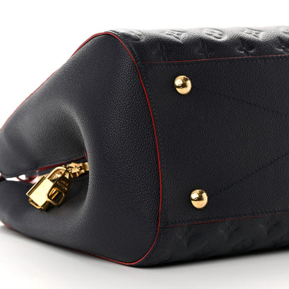 Louis Vuitton Empreinte Montaigne GM Marine Rouge 10 of 15