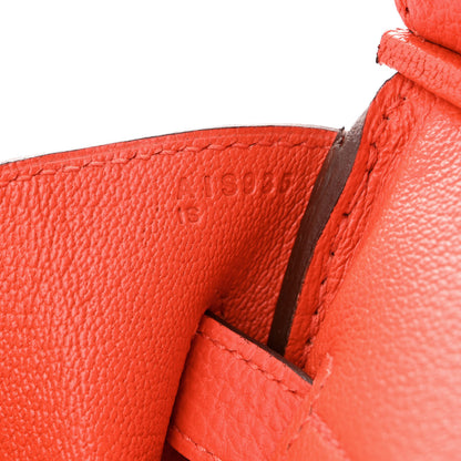 Hermes Togo Birkin 35 Capucine 7 of 10