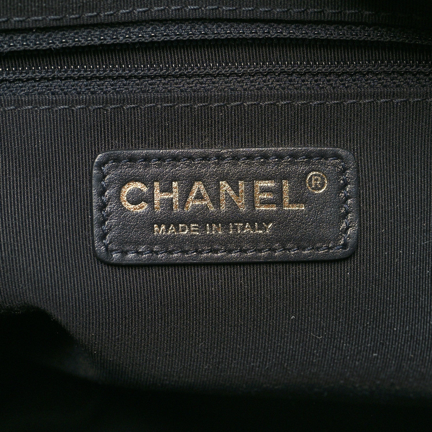 Chanel Lambskin Quilted Small Drawstring Shopping Bag Black 6 of 10